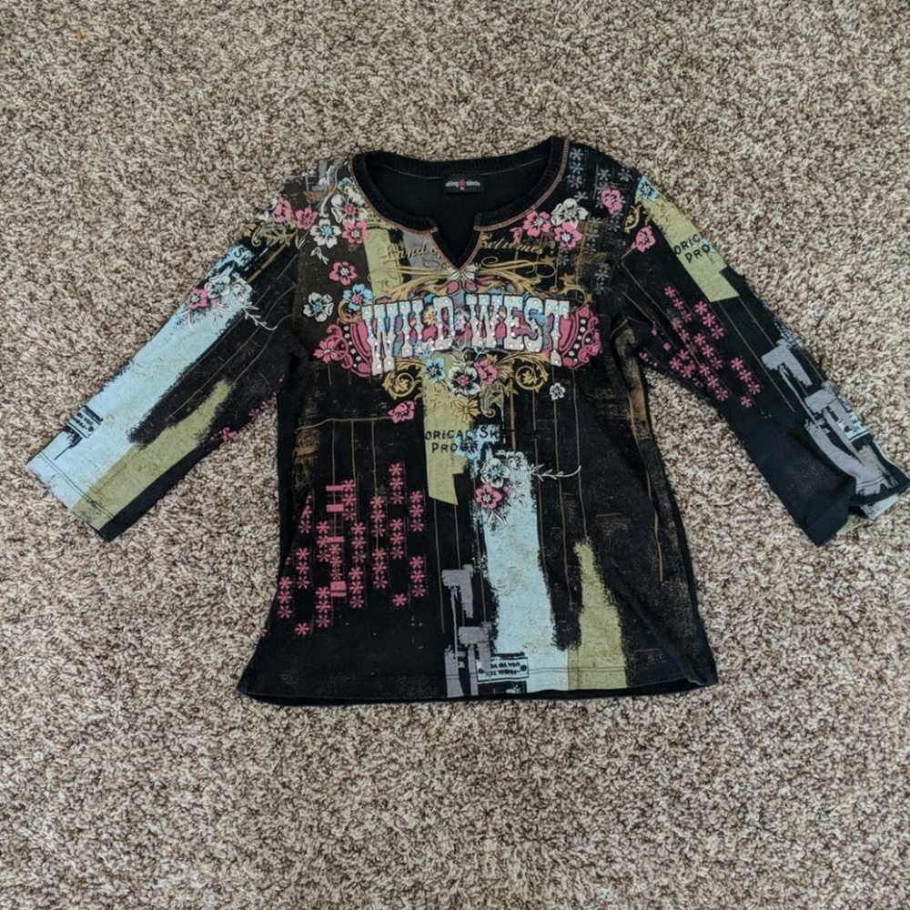 3/4 sleeve shirt